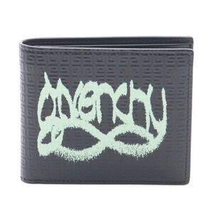 Givenchy 4G Leather Bifold Wallet Black